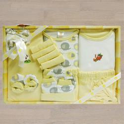 Remarkable Gift Set of Cotton Clothes for New Born Baby to Sivaganga