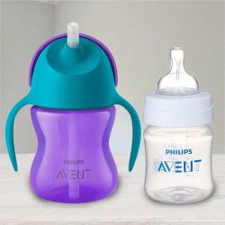 Amazing Philips Avent Straw Cup N Anti Colic Bottle to Alwaye