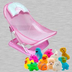 Remarkable Baby Bather N Animals Swimming Water Toys to Sivaganga