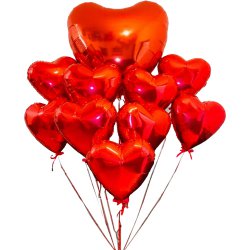 Red Heart Balloons to Alwaye