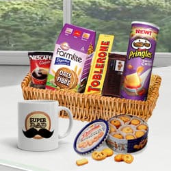 Amazing Snacks Basket for Father to Marmagao