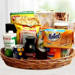 Remarkable Gourmet Gift Basket to India