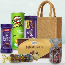 Exclusive Gourmets Delight n Homemade Chocolates Hamper to Marmagao
