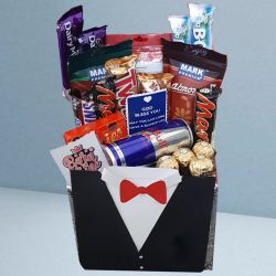 Just for Him Special Gift Hamper of Goodies to Marmagao