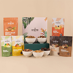 Surprising Eat Better Gift Box to India