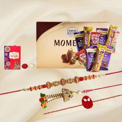 Best-buy Bhai-Bhabhi N Kids Rakhi with Chocolates