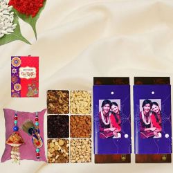 Lumba Rakhi with Personalized Choco Splendours
