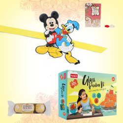 Disney Jigsaw Puzzles with Mickey Rakhi n Ferrero Rocher to Hariyana