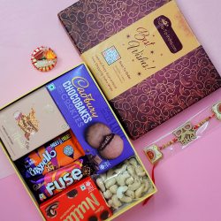 Rakhi with Choco N Nutty Celebrations to Andaman and Nicobar Islands