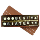 Best Sister Chocolate Pack with Rakhi and Roli Tilak Chawal