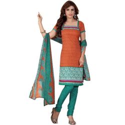 Stylish Crepe N Chiffon Fabric Printed Salwar Suit from Siya to India