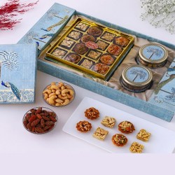 Delightful Nuts N Mithai Gift Box to Rajamundri