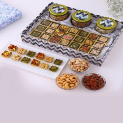 Irresistible Sweets N Savories Gift Box to Lakshadweep
