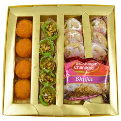 Sumptuous Assorted Sweets N Savoury Box to Lakshadweep