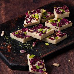 Exquisite Rose Dry Fruit Barfi Collection to Uthagamandalam