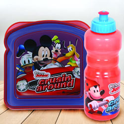 Exclusive Disney Mickey Mouse Sipper Bottle n Lunch Box to Hariyana