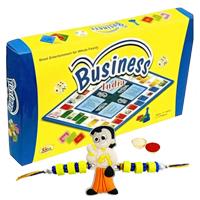 Elegant Business India the Great Whole Family Game with Chota Bheem Rakhi and Roli, Tilak and Chawal. to Lakshadweep