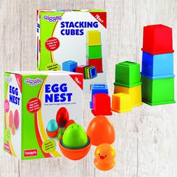 Remarkable Funskool Giggles Nesting Eggs N Stacking Cubes	 to Uthagamandalam