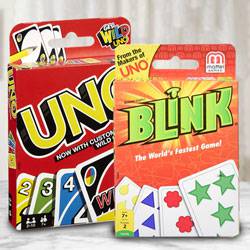 Remarkable Mattel Uno N Reinhards Staupes Blink Card Game to India