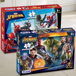 Marvelous Frank Marvel Spider-Man N Avengers Infinity War Puzzle Set to Sivaganga