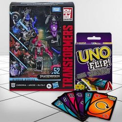 Marvelous Transformers Action Figure N Mattel Uno Flip Side Game to Sivaganga