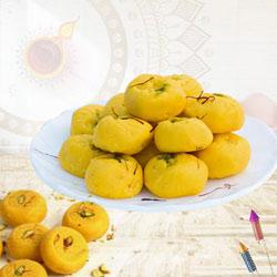 Delicious Kesaria Peda for Pooja to Rajamundri