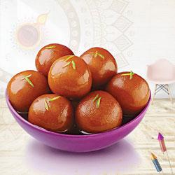 Yummy Gulab Jamun for Pooja to Kanjikode