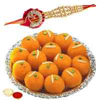 Alluring Rakhi Sweetness Combo to Rakhi-to-uk.asp