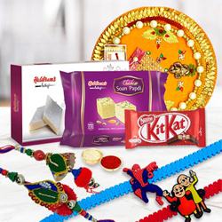 Assorted Rakhi Gifts Hamper for Family to Uk-rakhi-thali.asp