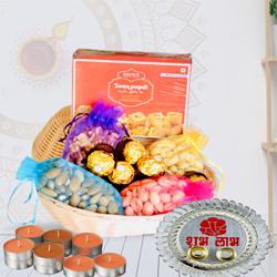 Captivating Selection of Dry Fruits, Sweets, Chocolates N Candles<br><br> to Usa-diwali-dryfruits.asp