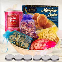 Amazing Sweets N Assortments Combo Gift<br> to Usa-diwali-dryfruits.asp