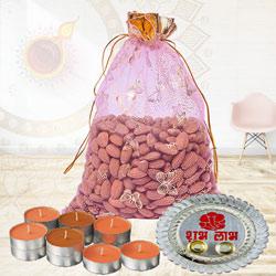 Delightful Almonds Gift Combo to Usa-diwali-thali.asp