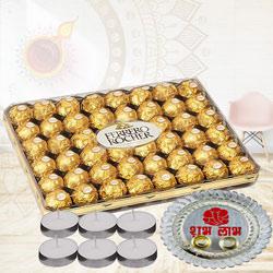 Exquisite Ferrero Rocher Chocos Combo Gift<br> to Diwali-usa.asp