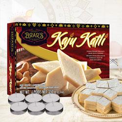 Amusing Kaju Katli Combo Gift<br> to Usa-diwali-sweets.asp
