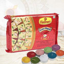 Exquisite Haldirams Soan Papdi Gift Combo<br><br> to Usa-diwali-sweets.asp