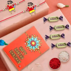 Rocking Pair of Kids Rakhi with 4 Chocolates to Usa-rakhi-for-kids.asp