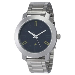 Classic Fastrack Casual Navy Blue Dial Mens Analog Watch to Tirur