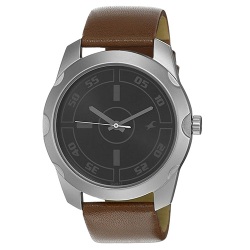 Admirable Fastrack Casual Black Dial Watch for Men