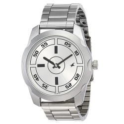 Exclusive Fastrack Casual Silver Dial Gents Watch