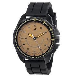 Gaudy Fastrack Commando Brown Dial Gents Analog Watch
