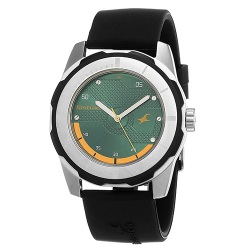 Fancy Fastrack Economy 2013 Analog Green Dial Mens Watch