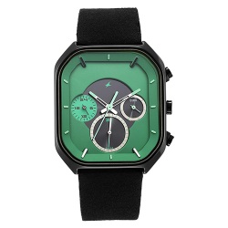Marvelous Fastrack After Dark Green Dial Mens Analog Watch