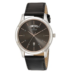 Fancy Titan Neo Analog Grey Anthracite Dial Mens Watch to Uthagamandalam