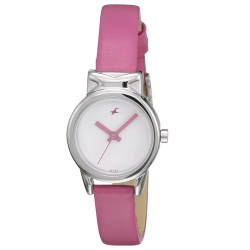 Eye Catching Fastrack Fits and Forms White Dial Ladies Analog Watch