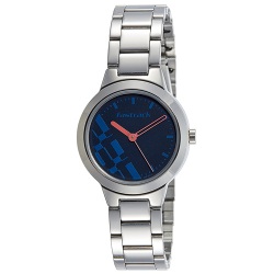Pretty Fastrack Round Blue Dial Analog Womens Watch