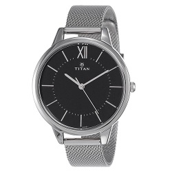 Magical Black Dial Workwear Watch for Women from Titan