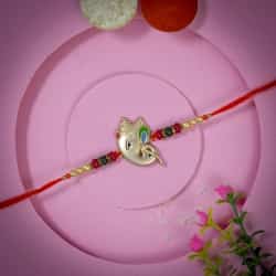 Pious Lord Ganesha Rakhi for Bro to World-wide-gifts-for-sister.asp