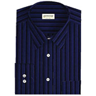 Full Striped Party Wear shirt in Dark shade from Arrow to Kanyakumari