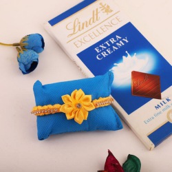 Pretty Sunny Rakhi and Lindt to Rakhi-to-australia.asp