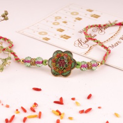 Multicolour Floral Rakhi to Rakhi-to-australia.asp
